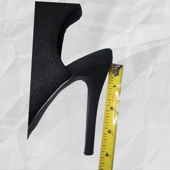 FOREVER 21 Peep Toe Sock Ankle Boots Size 6 - Picture 8 of 9